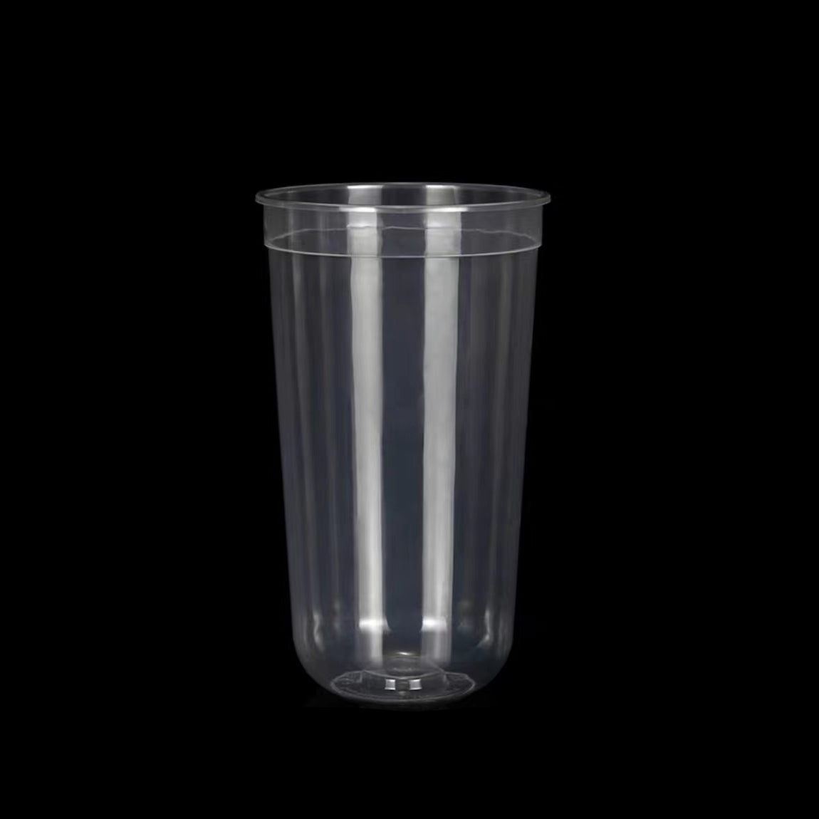 24oz 90700 PP Clear injection U Shape cup 500pcs