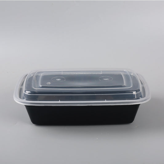 YL-888 Black Take-Out Container 150 sets