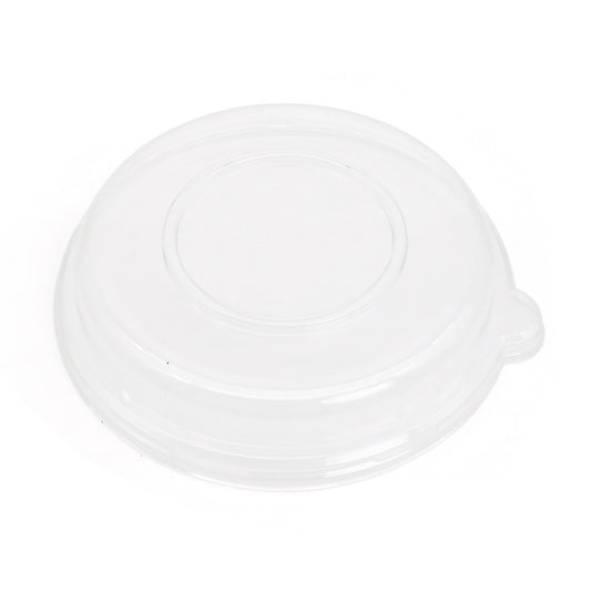 196HD- PET Dome Lid for sugarcane bowl 500pcs