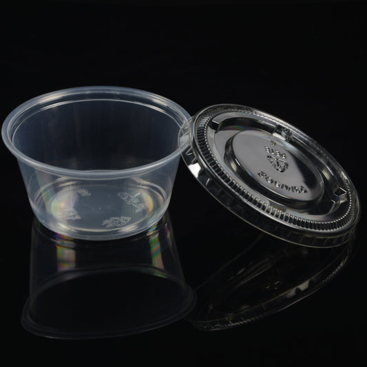 3.25oz Portion Cup with Lid sets 2500 sets