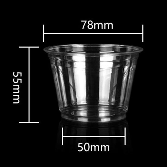 PET Plastic Cup DIA 78mm