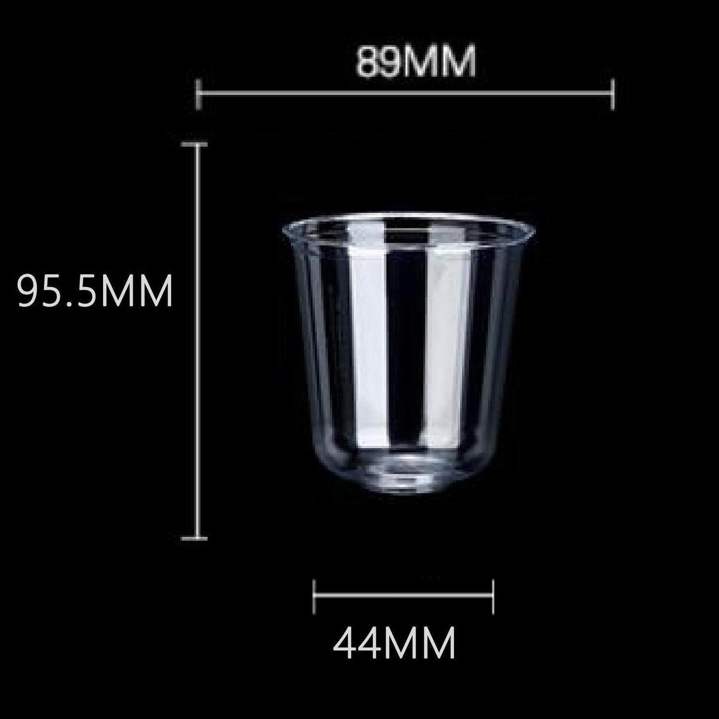 PET Plastic Cup DIA U89mm