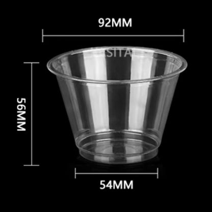 PET Plastic Cup DIA 92mm