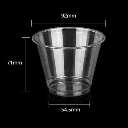 PET Plastic Cup DIA 92mm